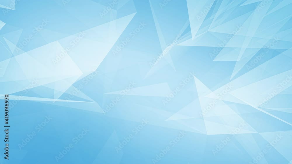 blue waving fractal background presentation