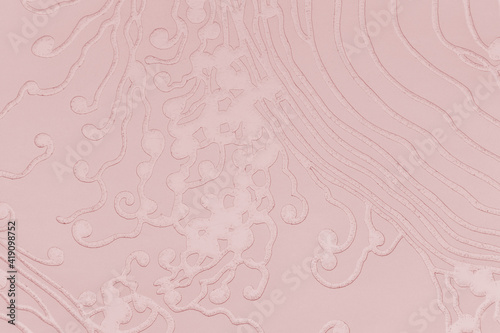 Abstract trendy soft pink color background texture. Abstract digital lines structure. Frosted glass structure. Macro shot. Pink abstract texture.