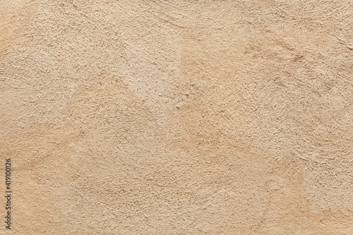 Wallpaper Mural Beige painted stucco wall. Torontodigital.ca