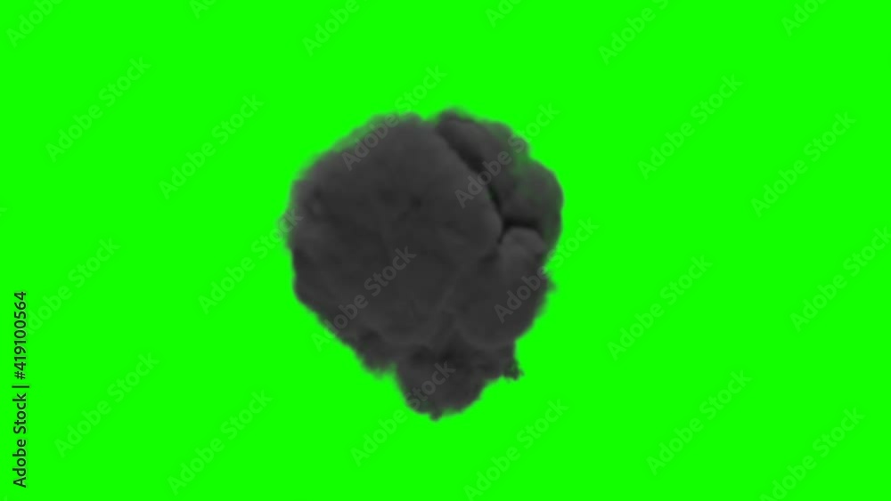 gray smoke on green screen gray smoke on green screen