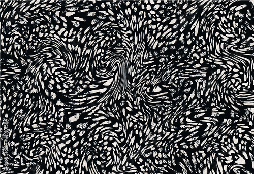 abstract animal skin pattern vector