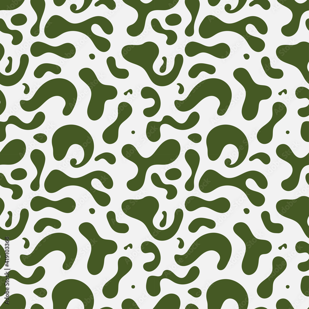 Vector green abstract seamless pattern background. Vector green abstract seamless pattern background.