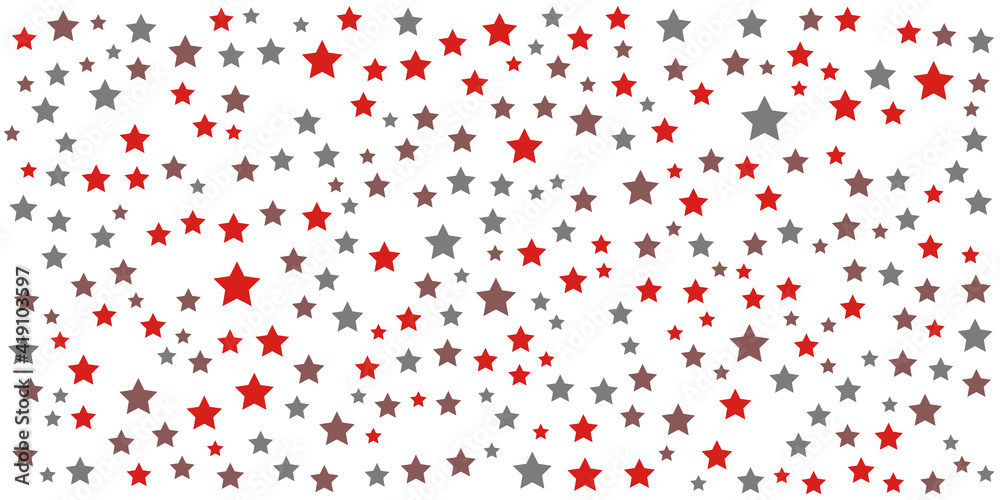 Red and gray abstract pattern background on white Red and gray abstract pattern background on white