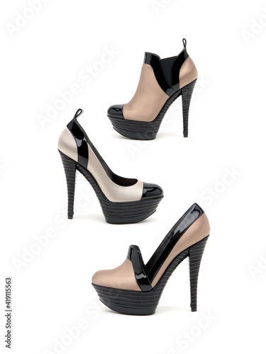 Elegant women's shoes.