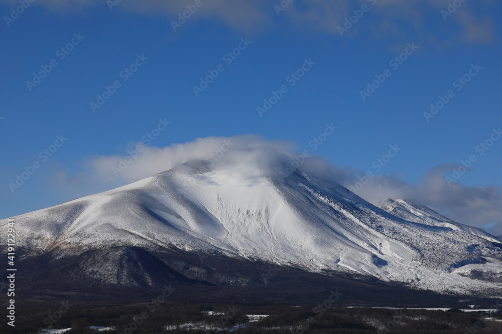 mountain in winter