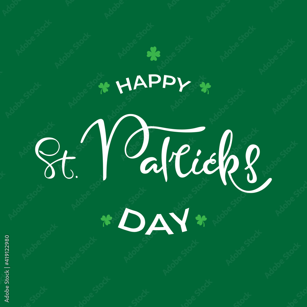 Saintt Patricks day card