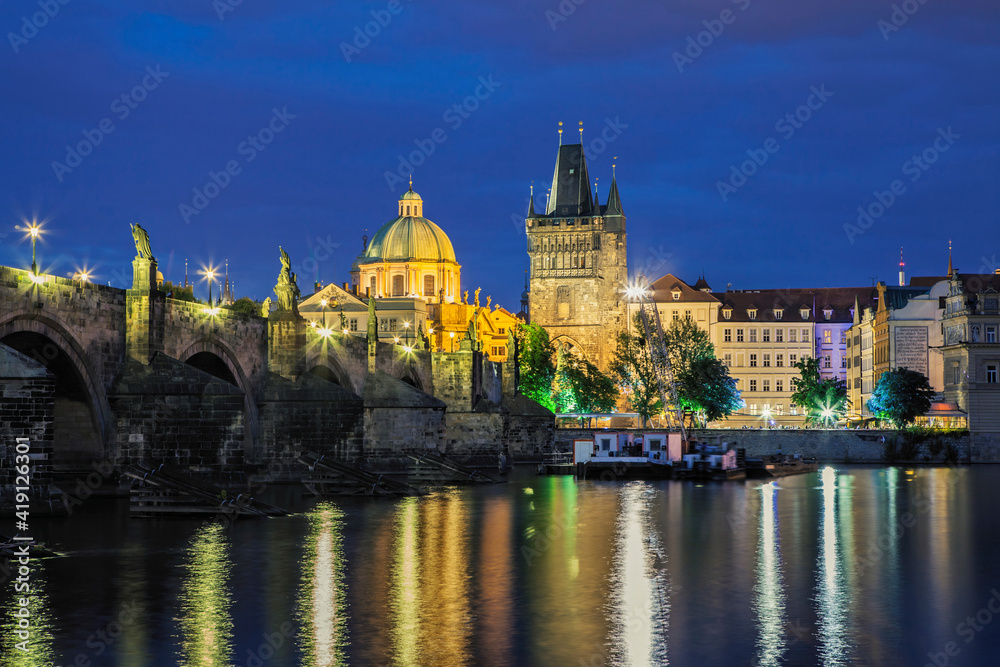 Prague the capital of the Czech Republic in Europe