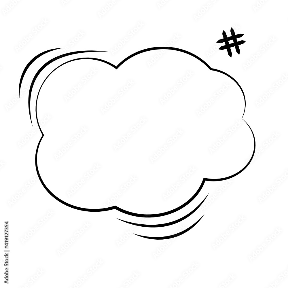 cloud bubble vector element svg cloud bubble vector element svg