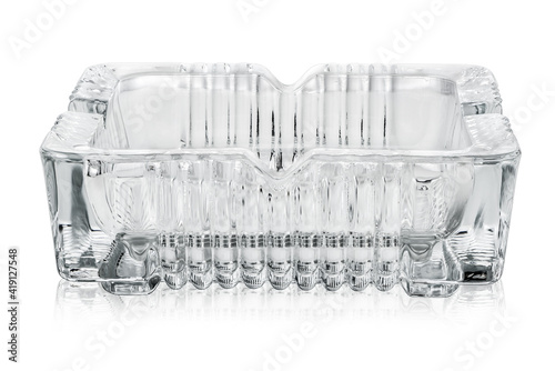 Obraz na płótnie Square glass ashtray w salonie