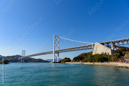 Bridge in the Seto Inland Sea  Innoshima Bridge 