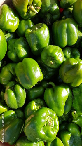  Capsicum annuum in vegetable market