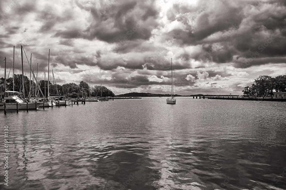 Fototapeta premium Hafen Lauterbach