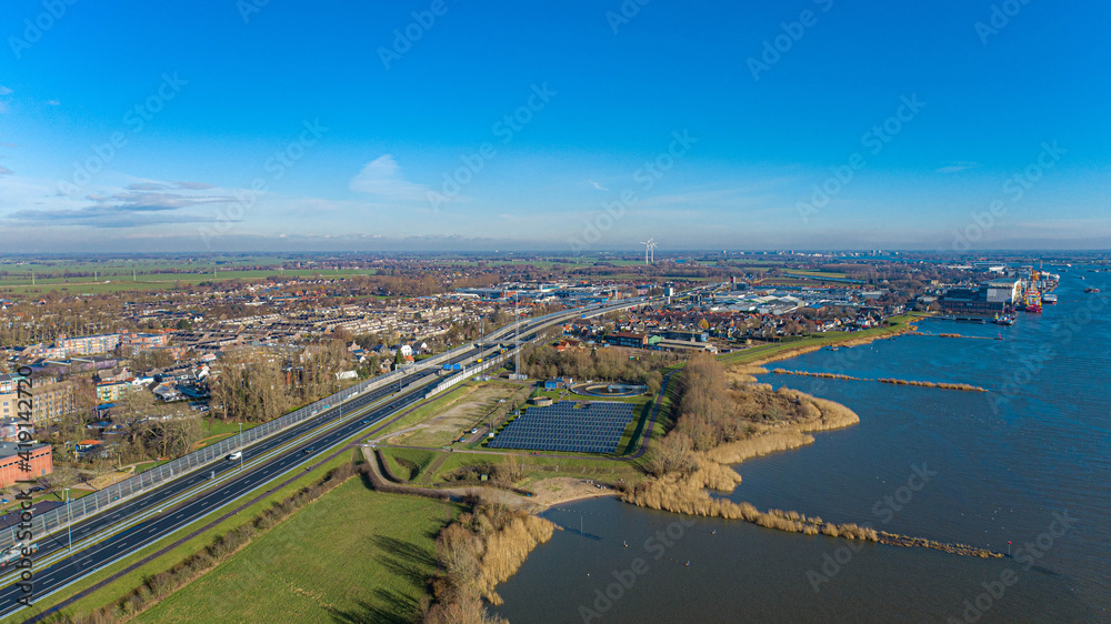 aerial view from the Netherlands
