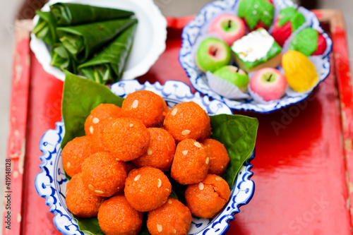 Fototapeta Naklejka Na Ścianę i Meble -  indian dessert  food