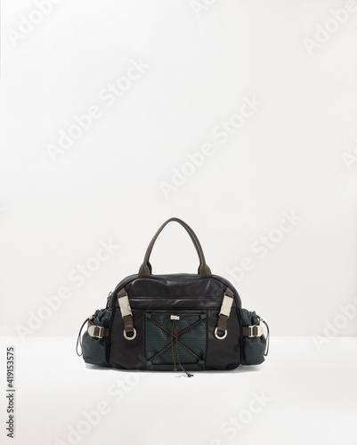 Fashionable and stylish walking handbag for woman.