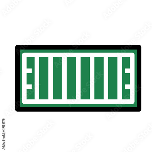 American Football Field Mark Icon