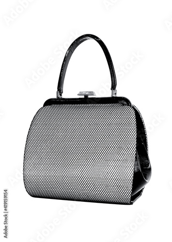 Fashionable and stylish walking handbag for woman.