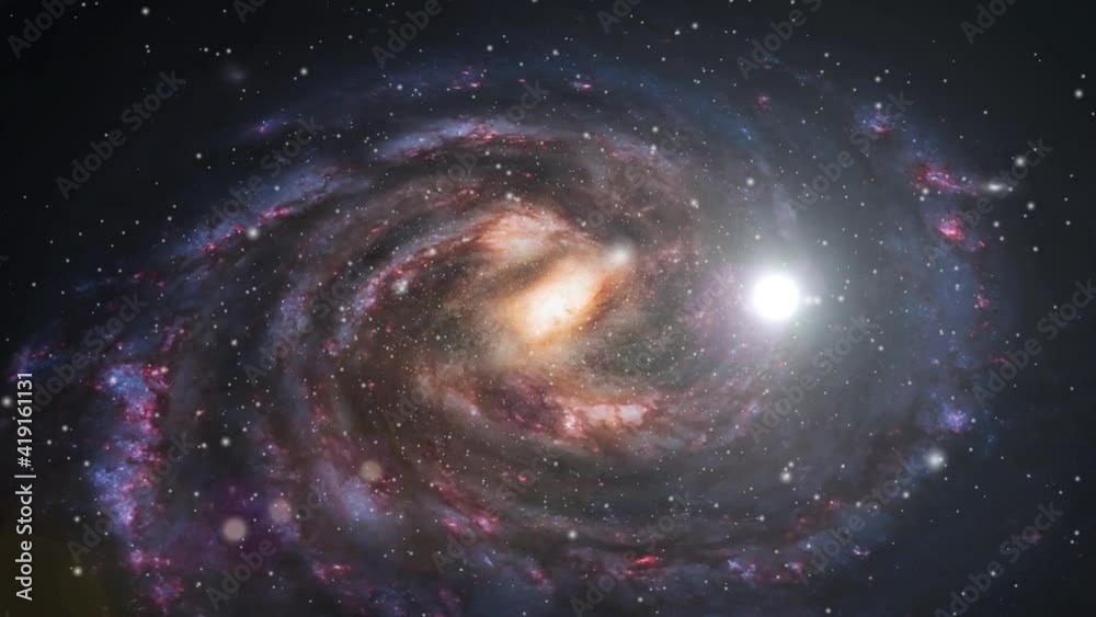 Milky Way galaxy that resides and revolves in the universe Milky Way galaxy that resides and revolves in the universe