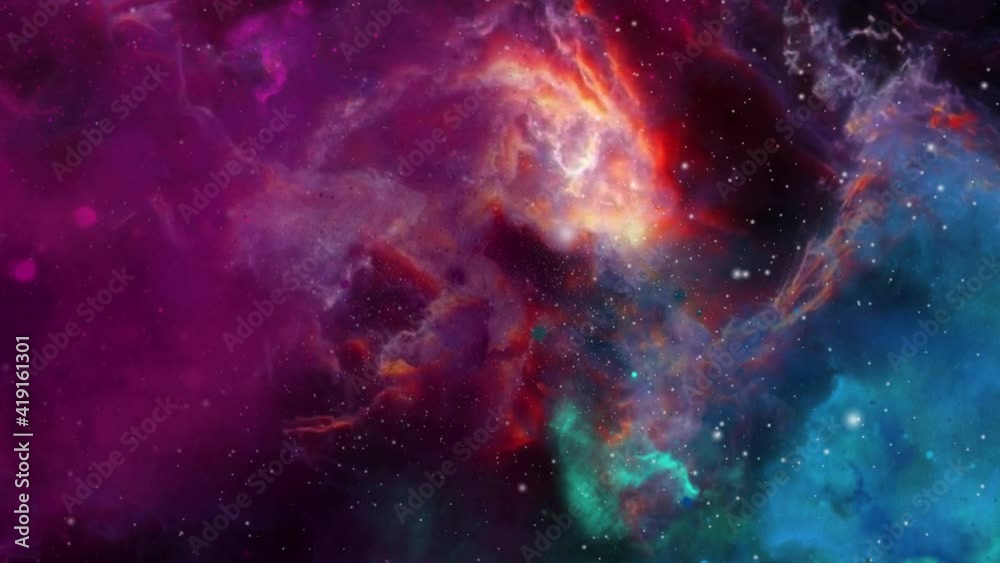 Nebula clouds merged into one in the great universe. Nebula clouds merged into one in the great universe.