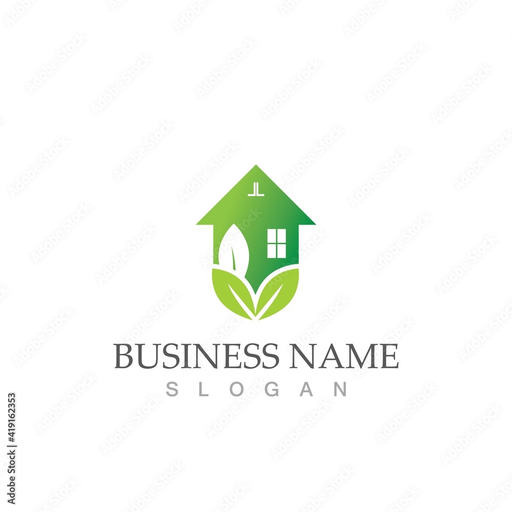 green house logo vector illustration green house logo vector illustration