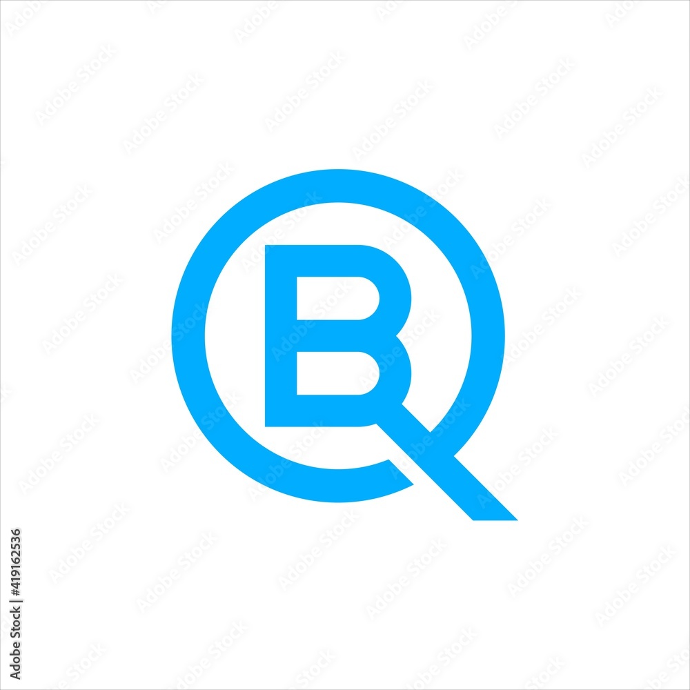 Initial BQ Logo, QB letter Vector Design with Abstract and Modern Concept Initial BQ Logo, QB letter Vector Design with Abstract and Modern Concept