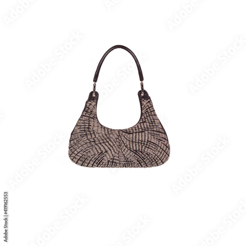 Fashionable and stylish walking handbag for woman.
