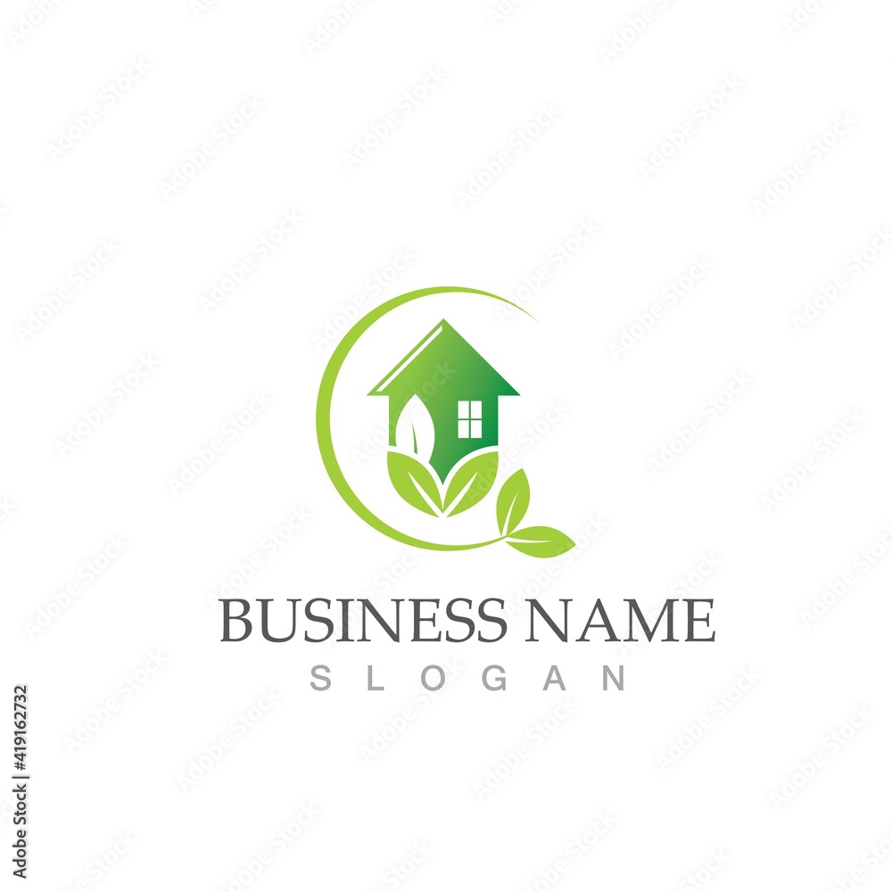 green house logo vector illustration green house logo vector illustration