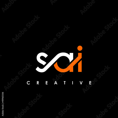 SAI Letter Initial Logo Design Template Vector Illustration photo