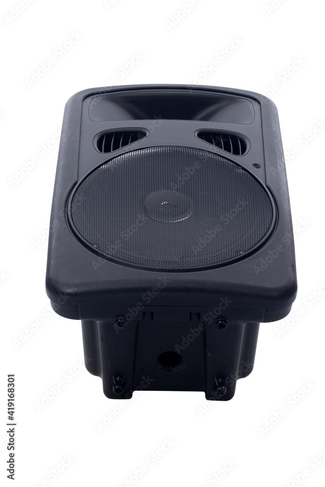 Fototapeta premium Black speaker