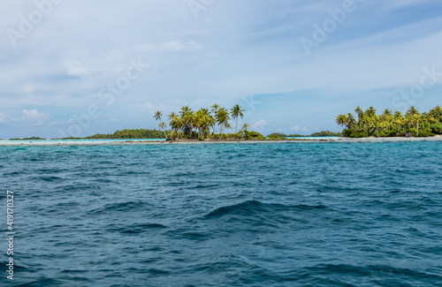 Île du lagon de Rangiroa, Polynésie française © Atlantis
