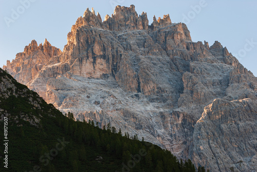Mountains scenery of Dolomites, Italy