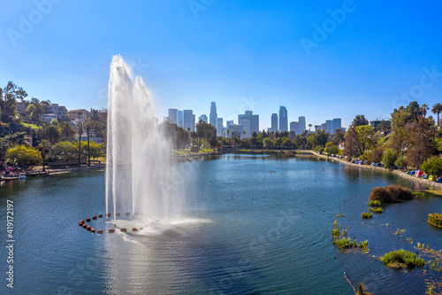 Echo Park Los Angeles Skyline © cherylvb