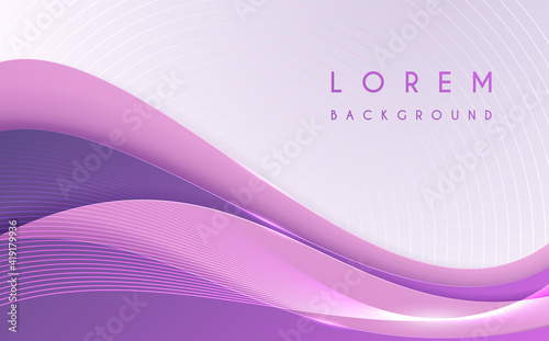 Abstract soft pink background with wave lines