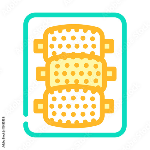 nozzles for callus remover color icon vector illustration