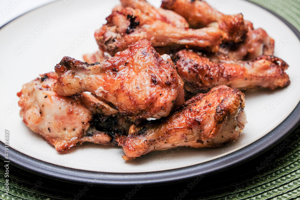 bbq chicken wings spicy