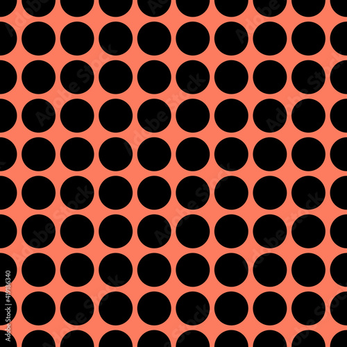 Vector seamless pattern with geometric shapes tiling. Repeating minimalistic texture. Abstract monochrome background.