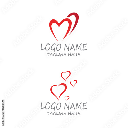 Wallpaper Mural Love Logo and symbols Vector Template icons app Torontodigital.ca