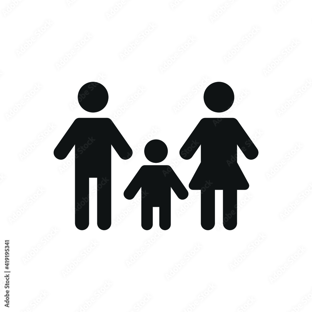 family icon vector illustration family icon vector illustration
