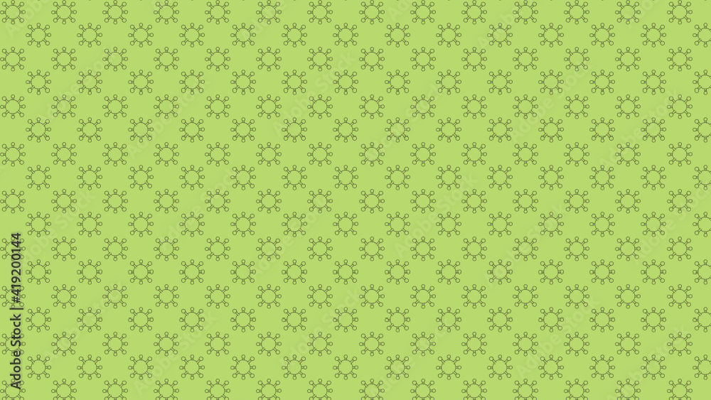 Coronavirus, covid, virus, green texture Coronavirus, covid, virus, green texture