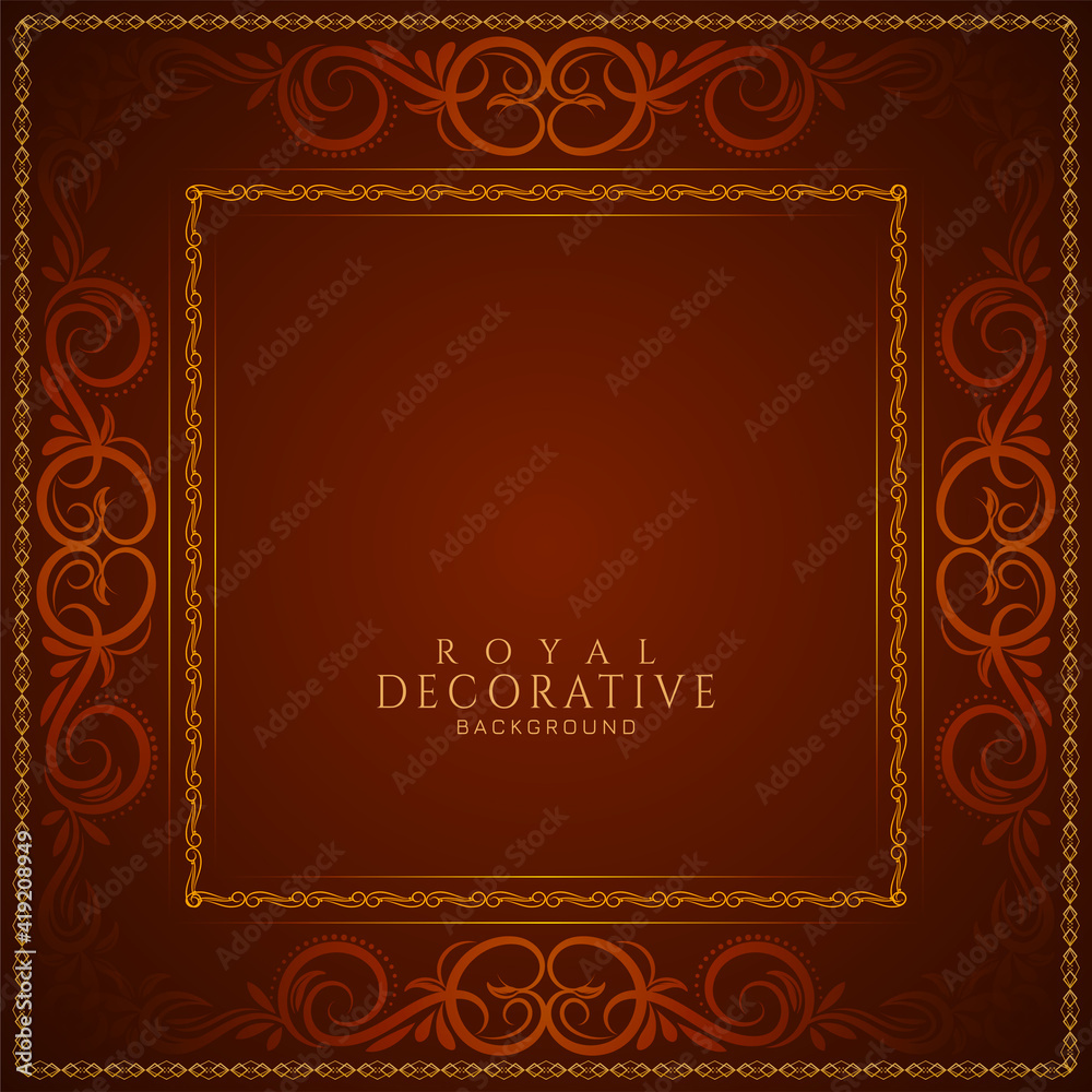 Red color royal luxury background design