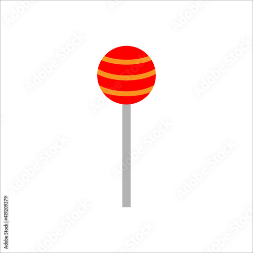 Lollipop icon. Kids candy symbol. Logo design symbol.