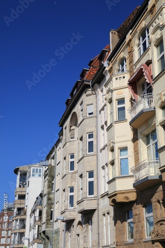 Dusseldorf city street in Germany