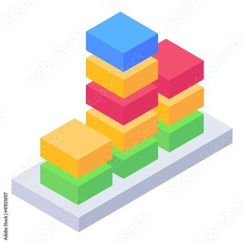 An isometric design of volume equalizer, a frequency adjuster