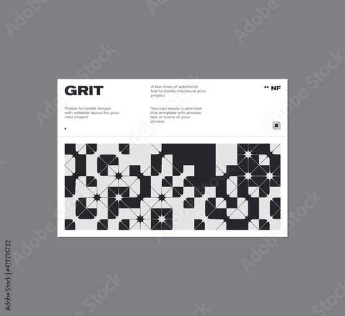 Postmodern Design Vector Cover Mockup
