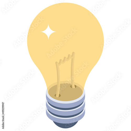 
Light bulb portraying the concept of idea and creativity 

