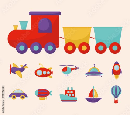child transport set