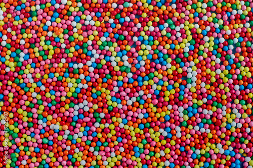 Abstract background of colorful balls. Multicolored pattern.