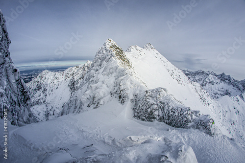 Tatry - Zawrat zima


