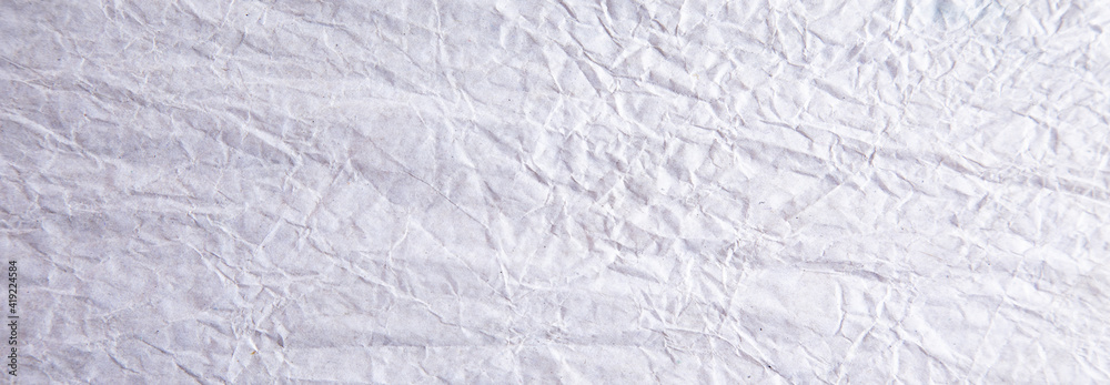 white  crumpled kraft background paper