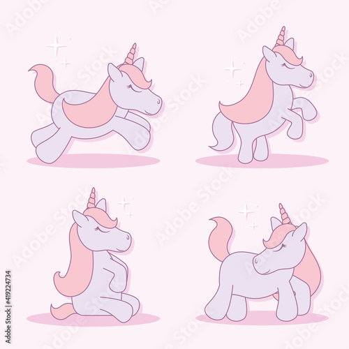 baby unicorns set